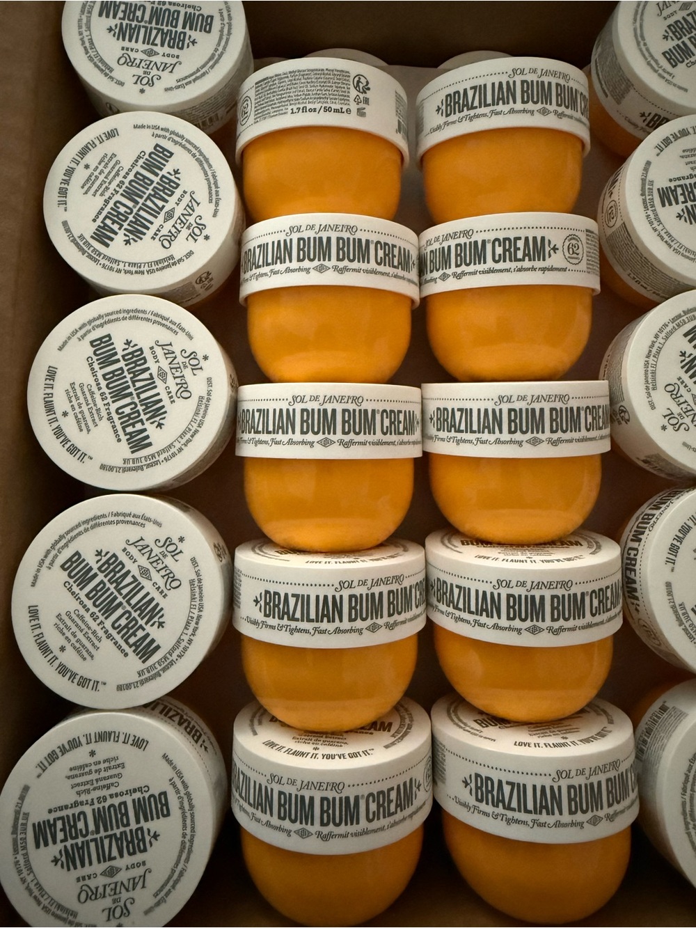 10 x Sol de Janeiro Brazilian Bum Bum Cream 50ml (1.7oz)